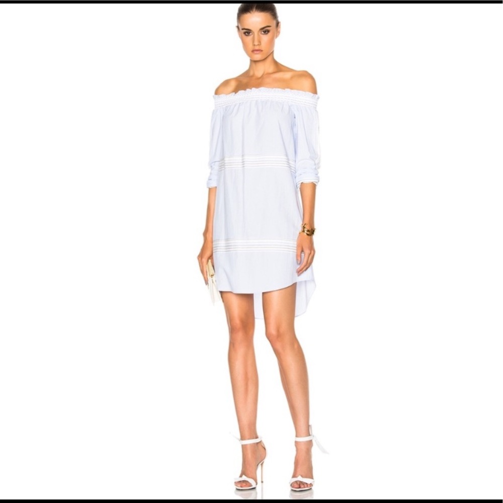 Off The Shoulder Tunic Dress